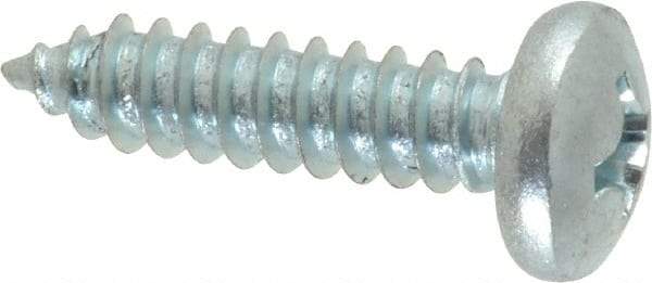 Value Collection - #14 Pan Head Phillips Sheet Metal Screw - Steel, 1" Length Under Head, Grade 2 - USA Tool & Supply
