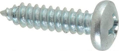Value Collection - #14 Pan Head Phillips Sheet Metal Screw - Steel, 1" Length Under Head, Grade 2 - USA Tool & Supply