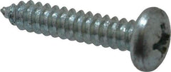 Value Collection - #14 Pan Head Phillips Sheet Metal Screw - Steel, 1-1/4" Length Under Head, Grade 2 - USA Tool & Supply
