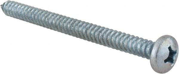 Value Collection - #14 Pan Head Phillips Sheet Metal Screw - Steel, 3" Length Under Head, Grade 2 - USA Tool & Supply