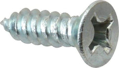 Value Collection - #12 Flat Head Phillips Sheet Metal Screw - Steel, 3/4" OAL, Grade 2 - USA Tool & Supply