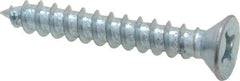 Value Collection - #12 Flat Head Phillips Sheet Metal Screw - Steel, 1-1/2" OAL, Grade 2 - USA Tool & Supply