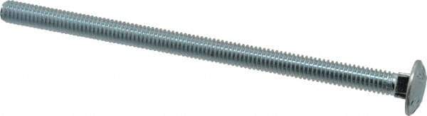 Value Collection - 5/16-18 UNC 5-1/2" Length Under Head, Standard Square Neck, Carriage Bolt - Grade 2 Steel, Zinc-Plated Finish - USA Tool & Supply