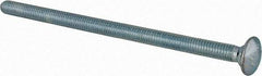 Value Collection - 5/16-18 UNC 6" Length Under Head, Standard Square Neck, Carriage Bolt - Grade 2 Steel, Zinc-Plated Finish - USA Tool & Supply