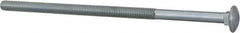 Value Collection - 3/8-16 UNC 8-1/2" Length Under Head, Standard Square Neck, Carriage Bolt - Grade 2 Steel, Zinc-Plated Finish - USA Tool & Supply