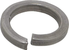 Value Collection - M12, 12.2mm ID, 2.5mm Thick High Collar Split Lock Washer - 18-8 Austenitic Grade A2 Stainless Steel, Uncoated, 12.2mm Min ID, 12.7mm Max ID, 18mm Max OD - USA Tool & Supply