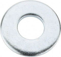 Value Collection - 5/16" Screw, Steel USS Flat Washer - 3/8" ID x 7/8" OD, 0.0781" Thick, Zinc-Plated Finish - USA Tool & Supply