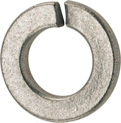Value Collection - 3/8", 0.377" ID, 0.094" Thick Split Lock Washer - Steel, Zinc-Plated Finish, 0.377" Min ID, 0.385" Max ID, 0.68" Min OD, 0.683" Max OD - USA Tool & Supply