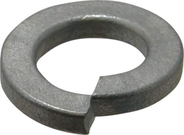 Value Collection - 9/16", 0.564" ID, 0.141" Thick Split Lock Washer - Steel, Zinc-Plated Finish, 0.564" Min ID, 0.574" Max ID, 0.965" Min OD, 0.971" Max OD - USA Tool & Supply