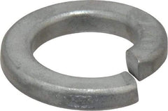 Value Collection - 3/4", 0.753" ID, 0.188" Thick Split Lock Washer - Steel, Zinc-Plated Finish, 0.753" Min ID, 0.766" Max ID, 1.265" Min OD, 1.271" Max OD - USA Tool & Supply