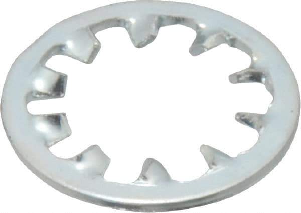Value Collection - 7/16" Screw, 0.464" ID, Steel Internal Tooth Lock Washer - 0.789" OD, Zinc-Plated, Grade 2 - USA Tool & Supply