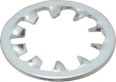 Value Collection - 7/16" Screw, 0.464" ID, Steel Internal Tooth Lock Washer - 0.789" OD, Zinc-Plated, Grade 2 - USA Tool & Supply