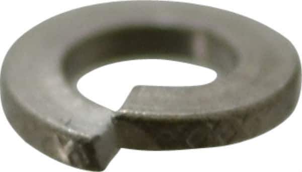 Value Collection - #2, 0.02" Thick Split Lock Washer - 18-8 Stainless Steel, 0.088" Min ID, 0.094" Max ID, 0.172" Min OD, 0.182" Max OD - USA Tool & Supply