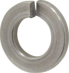 Value Collection - 1/4", 0.062" Thick Split Lock Washer - 18-8 Stainless Steel, 0.252" Min ID, 0.26" Max ID, 0.25" Min OD, 0.487" Max OD - USA Tool & Supply