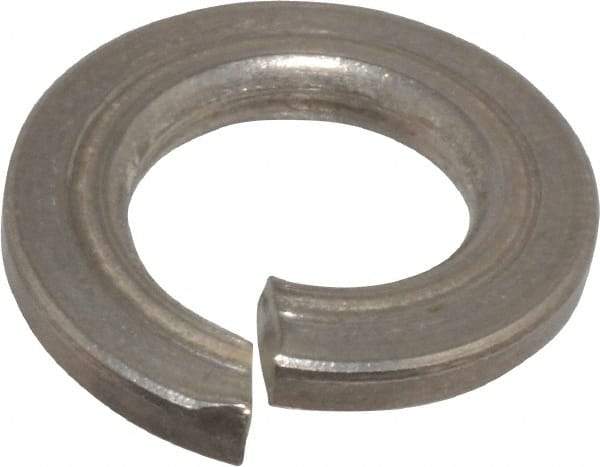 Value Collection - 3/8", 0.094" Thick Split Lock Washer - 18-8 Stainless Steel, 0.377" Min ID, 0.385" Max ID, 0.156" Min OD, 0.68" Max OD - USA Tool & Supply