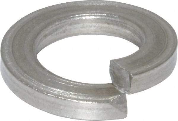 Value Collection - 1/2", 1/8" Thick Split Lock Washer - 18-8 Stainless Steel, 0.502" Min ID, 0.512" Max ID, 0.869" Max OD - USA Tool & Supply