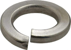 Value Collection - 1", 1/4" Thick Split Lock Washer - 18-8 Stainless Steel, 1.017" Min ID, 1.042" Max ID, 1.667" Min OD, 1.705" Max OD - USA Tool & Supply