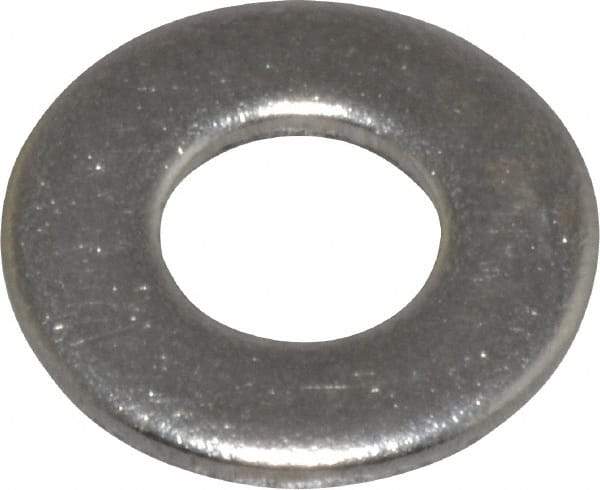 Value Collection - #12 Screw, Grade 18-8 Stainless Steel Standard Flat Washer - 1/4" ID x 9/16" OD, 0.065" Thick - USA Tool & Supply