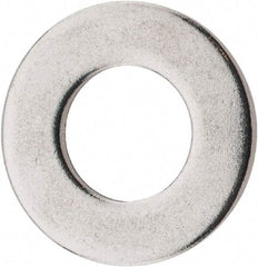 Value Collection - 3/8" Screw, Grade 18-8 Stainless Steel Standard Flat Washer - 13/32" ID x 13/16" OD, 0.065" Thick - USA Tool & Supply