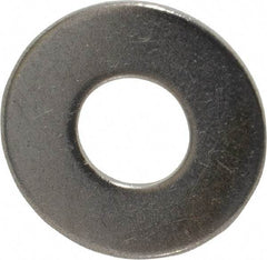 Value Collection - 7/16" Screw, Grade 18-8 Stainless Steel Standard Flat Washer - 1/2" ID x 1-1/4" OD, 0.083" Thick - USA Tool & Supply