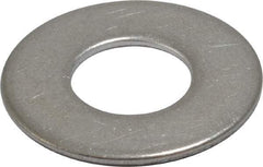 Value Collection - 1/2" Screw, Grade 18-8 Stainless Steel Standard Flat Washer - 17/32" ID x 1-1/16" OD, 0.095" Thick - USA Tool & Supply
