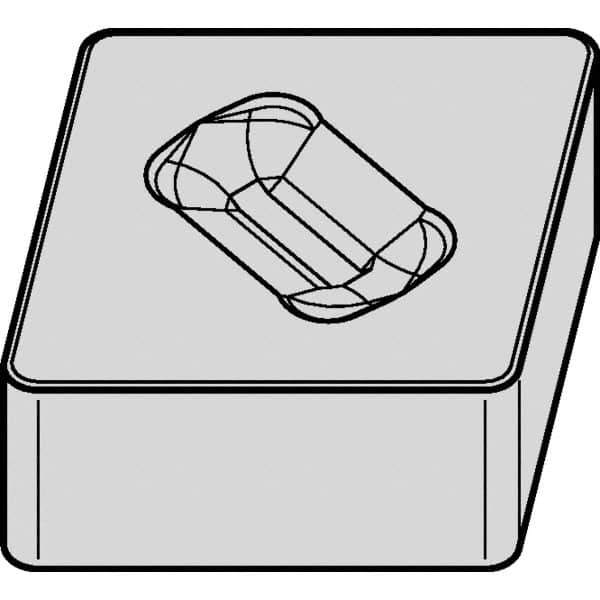Kennametal - CNGX554 T0820 Grade KYK25 Ceramic Turning Insert - 80° Diamond, 5/8" Inscr Circle, 5/16" Thick, 1/16" Corner Radius - USA Tool & Supply