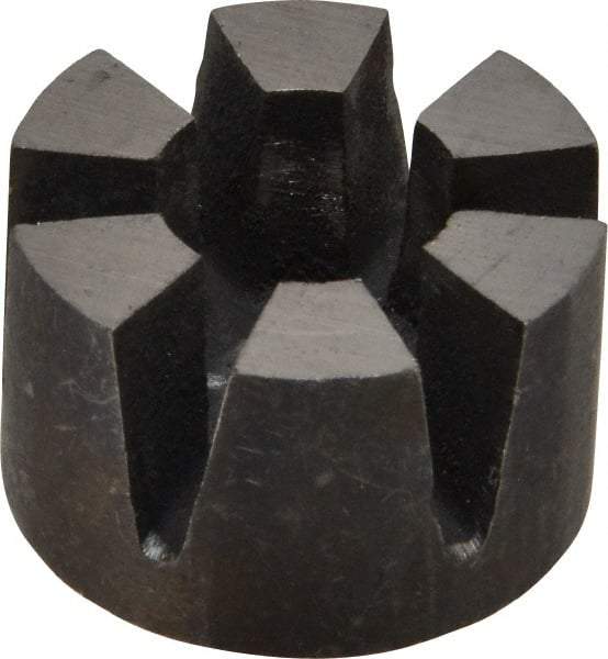 Eclipse - 3/4" OD x 1-1/4" High, 6 Pole Alnico Rotor Magnet - 1/4" Hole Diam, 25 Lb Max Holding Capacity, 1,022°F Max Operating Temp - USA Tool & Supply