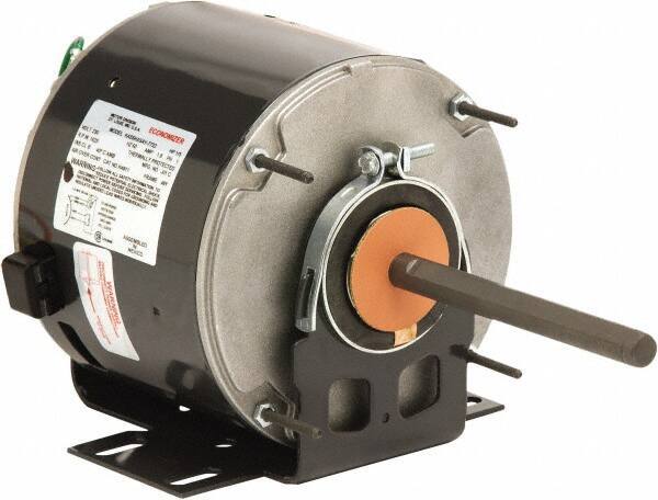 US Motors - 1/3 hp, ODP Enclosure, Auto Thermal Protection, 1,625 RPM, 230 Volt, 60 Hz, Industrial Electric AC/DC Motor - Size 48 Frame, Resilient Mount, 1 Speed, Ball Bearings, 1.8 Full Load Amps, B Class Insulation, Reversible - USA Tool & Supply