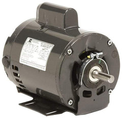 US Motors - 1.5 hp, ODP Enclosure, No Thermal Protection, 1,725 RPM, 200-230/460 Volt, 60 Hz, Three Phase Standard Efficient Motor - Size 56 Frame, Cradle/Stud Mount, 1 Speed, Ball Bearings, 5.2- 5.1/ 2.6 Full Load Amps, B Class Insulation, Reversible - USA Tool & Supply