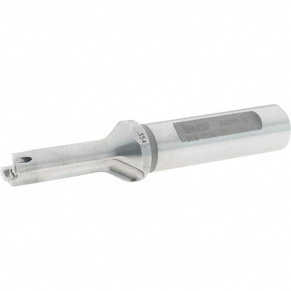 Iscar - 0.354 to 0.37" Diam, 3xD, 1.06" Max Depth, 1/2" Shank Diam, 3.3" OAL, Replaceable Tip Drill - IDI-SG, IDI-SK Insert, DCM Toolholder, Series ChamDrill - USA Tool & Supply