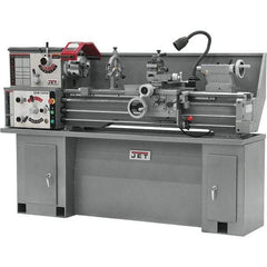 Jet - 13" Swing, 40" Between Centers, 230 Volt, Single Phase Bench Lathe - 5MT Taper, 2 hp, 70 to 2,000 RPM, 1-1/2" Bore Diam, 32" Deep x 47" High x 71" Long - USA Tool & Supply