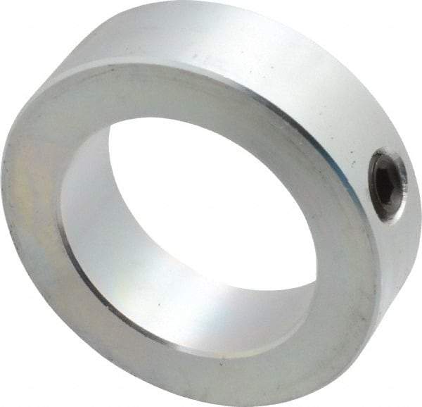 Climax Metal Products - 2" Bore, Steel, Set Screw Shaft Collar - 3" Outside Diam, 7/8" Wide - USA Tool & Supply