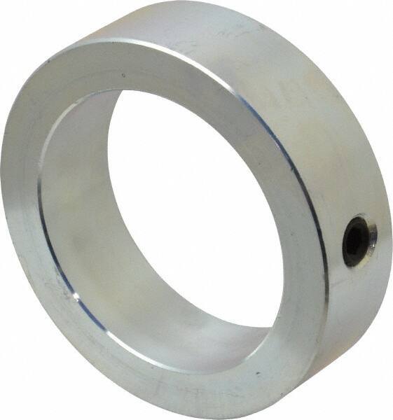 Climax Metal Products - 2-15/16" Bore, Steel, Set Screw Shaft Collar - 4" Outside Diam, 1-1/8" Wide - USA Tool & Supply