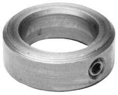 Climax Metal Products - 50mm Bore, Stainless Steel, Set Screw Shaft Collar - 3-1/8" Outside Diam - USA Tool & Supply