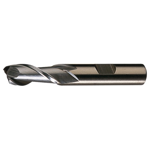‎9/16″ × 1/2″ × 1-3/8″ × 3-3/8″ RHS / RHC HSS-E (PM) Powder Metal Finishing End Mill-2F SE CC - Bright
