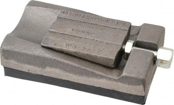 Mason Ind. - 3,000 Lb Capacity, 3-1/2 Wide x 6" Long, 1/2" Pad, Wedge Jack - 1/4" Rise - USA Tool & Supply