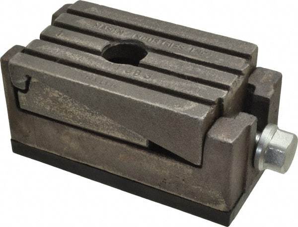 Mason Ind. - 20,000 Lb Capacity, 3-1/2 Wide x 6" Long, 1/2" Pad, Wedge Jack - 3/8" Rise - USA Tool & Supply