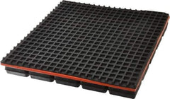 Mason Ind. - 10" Long x 10" Wide x 1-1/4" Thick, Neoprene & Steel, Machinery Leveling Pad & Mat - 5,000 Lb Max Load - USA Tool & Supply