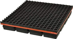 Mason Ind. - 8" Long x 8" Wide x 1-1/4" Thick, Neoprene & Steel, Machinery Leveling Pad & Mat - 3,200 Lb Max Load - USA Tool & Supply