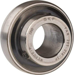 SKF - 7/8" ID x 2.0472" OD, 2,430 Lb Dynamic Capacity, Insert Bearing Insert Bearing - 0.5906" Race Width, 1,750 Lb Static Capacity - USA Tool & Supply