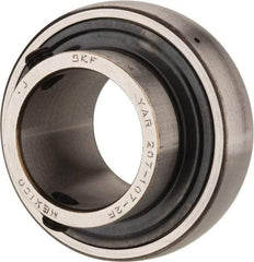 SKF - 1-7/16" ID x 2.8346" OD, 4,410 Lb Dynamic Capacity, Insert Bearing Insert Bearing - 3/4" Race Width, 3,440 Lb Static Capacity - USA Tool & Supply