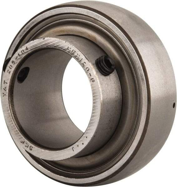 SKF - 1-1/4" ID x 2.4409" OD, 3,380 Lb Dynamic Capacity, Insert Bearing Insert Bearing - 0.7087" Race Width, 2,520 Lb Static Capacity - USA Tool & Supply