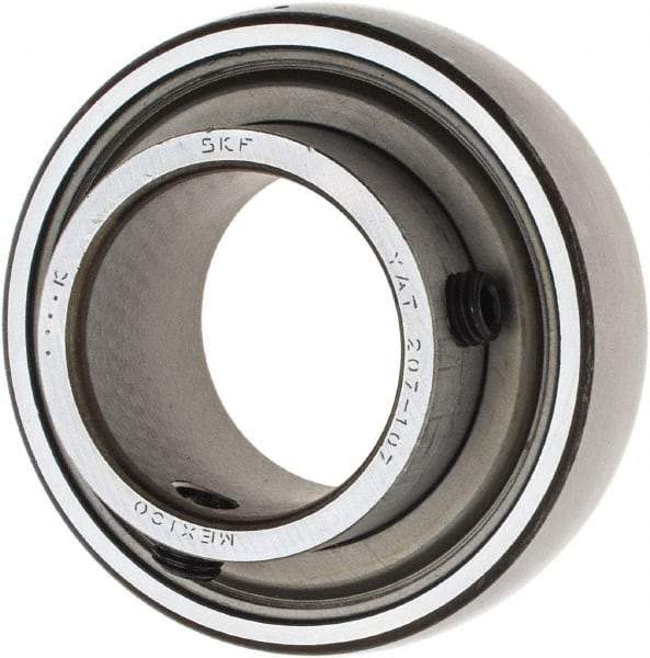 SKF - 1-7/16" ID x 2.8346" OD, 4,410 Lb Dynamic Capacity, Insert Bearing Insert Bearing - 3/4" Race Width, 3,440 Lb Static Capacity - USA Tool & Supply