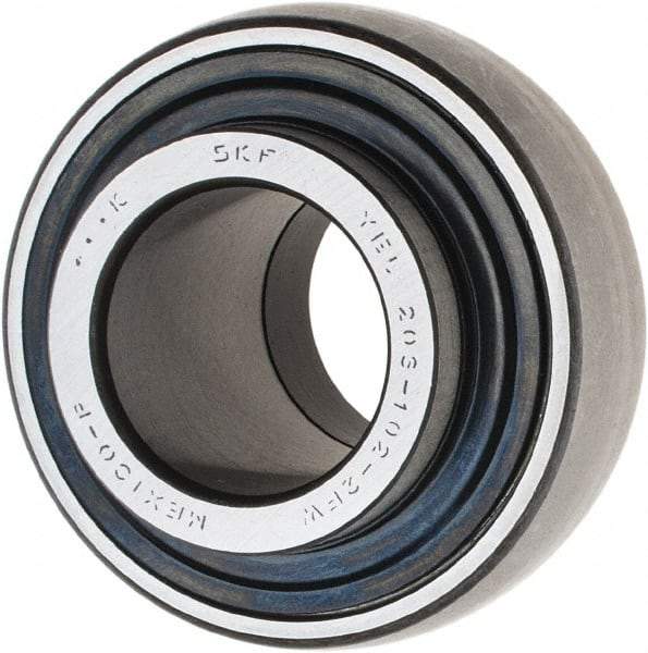 SKF - 1-1/8" ID x 2.4409" OD, 3,380 Lb Dynamic Capacity, Insert Bearing Insert Bearing - 0.7087" Race Width, 2,520 Lb Static Capacity - USA Tool & Supply