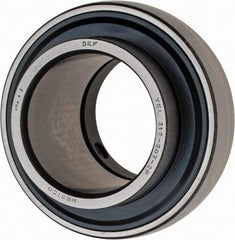 SKF - 2-7/16" ID x 4.3307" OD, 9,110 Lb Dynamic Capacity, Insert Bearing Insert Bearing - 63/64" Race Width, 8,090 Lb Static Capacity - USA Tool & Supply