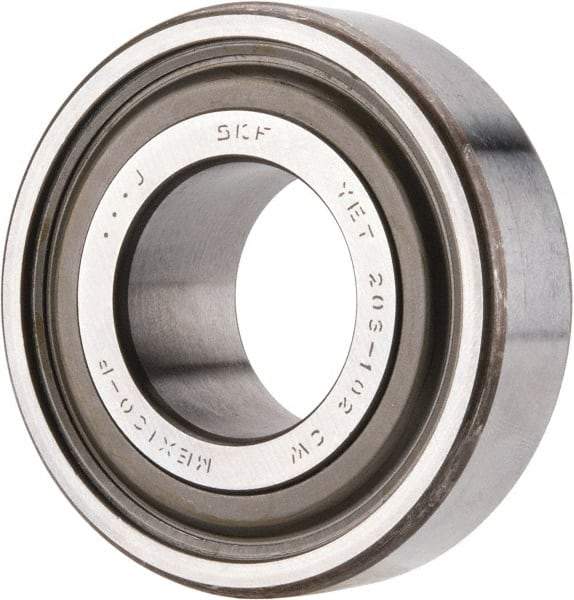 SKF - 1-1/8" ID x 2.4409" OD, 3,380 Lb Dynamic Capacity, Insert Bearing Insert Bearing - 0.7087" Race Width, 2,520 Lb Static Capacity - USA Tool & Supply