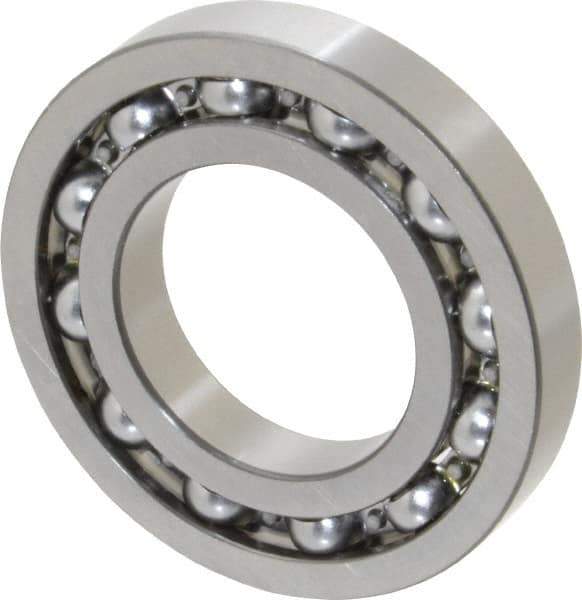 SKF - 30mm Bore Diam, 55mm OD, Open Deep Groove Radial Ball Bearing - 9mm Wide, 1 Row, Round Bore, 1,650 Lb Static Capacity, 2,520 Lb Dynamic Capacity - USA Tool & Supply