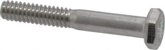 Value Collection - 1/4-20 UNC, 1-3/4" Length Under Head Hex Head Cap Screw - Partially Threaded, Grade 316 Stainless Steel, Uncoated, 7/16" Hex - USA Tool & Supply
