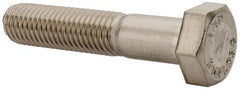 Value Collection - 5/16-24 UNF, 1-1/2" Length Under Head Hex Head Cap Screw - Partially Threaded, Grade 316 Stainless Steel, Uncoated, 1/2" Hex - USA Tool & Supply