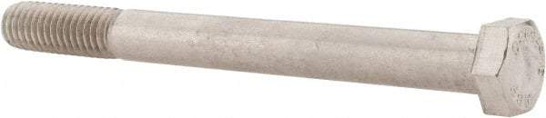 Value Collection - 3/8-16 UNC, 4" Length Under Head Hex Head Cap Screw - Partially Threaded, Grade 316 Stainless Steel, Uncoated, 9/16" Hex - USA Tool & Supply